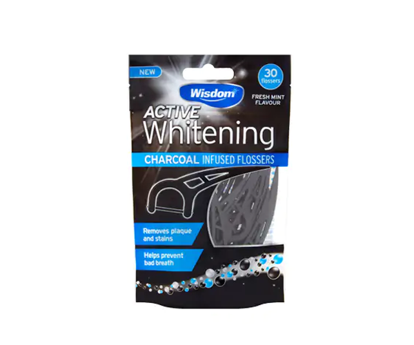 Active Whitening Charcoal Floss